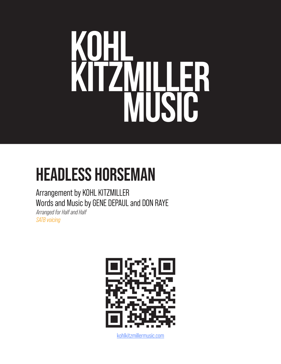 The Headless Horseman 4-Part scores gallery preview page 1