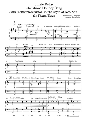 Jingle Bells - Piano Jazz Reharmonisation