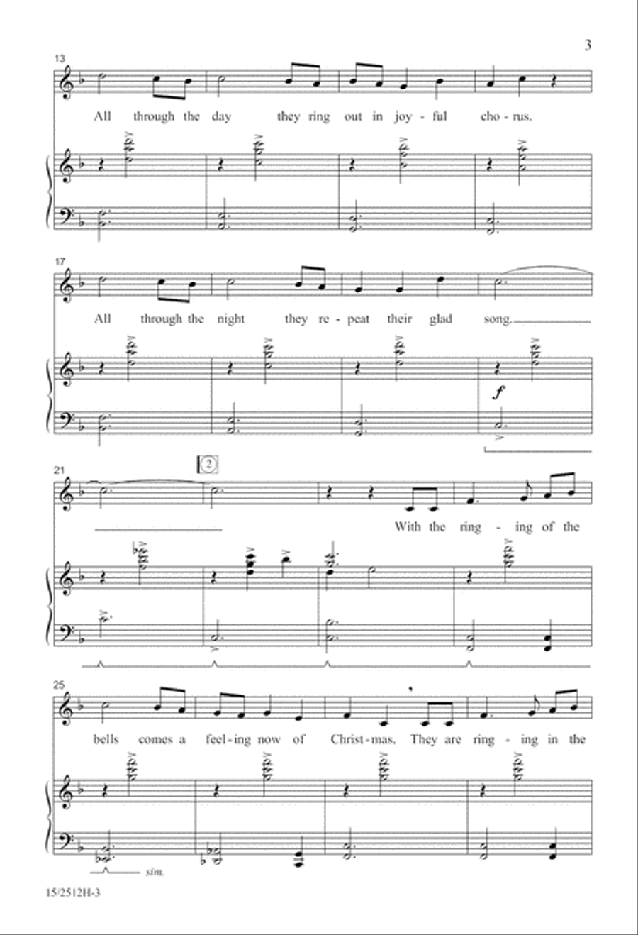 A Joyful Carol SSA scores gallery preview page 3