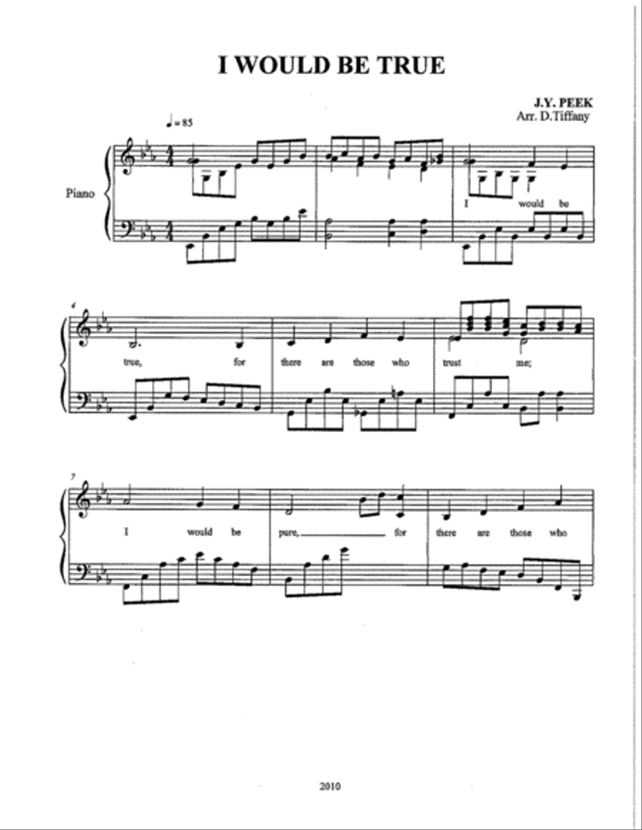 Easy Hymn Arrangements Book Four Piano Solo scores gallery preview page 6