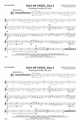 Man of Steel, Part 2: 1st B-flat Trumpet