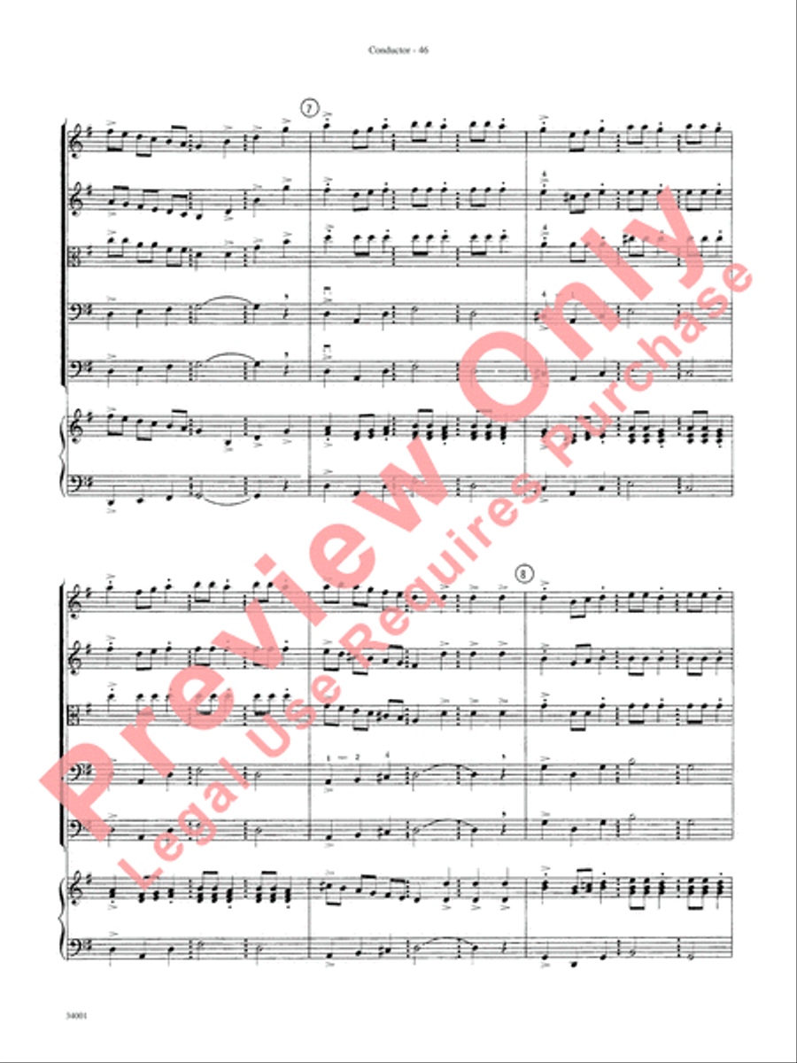 Classics from Merle Isaac String Orchestra scores gallery preview page 47