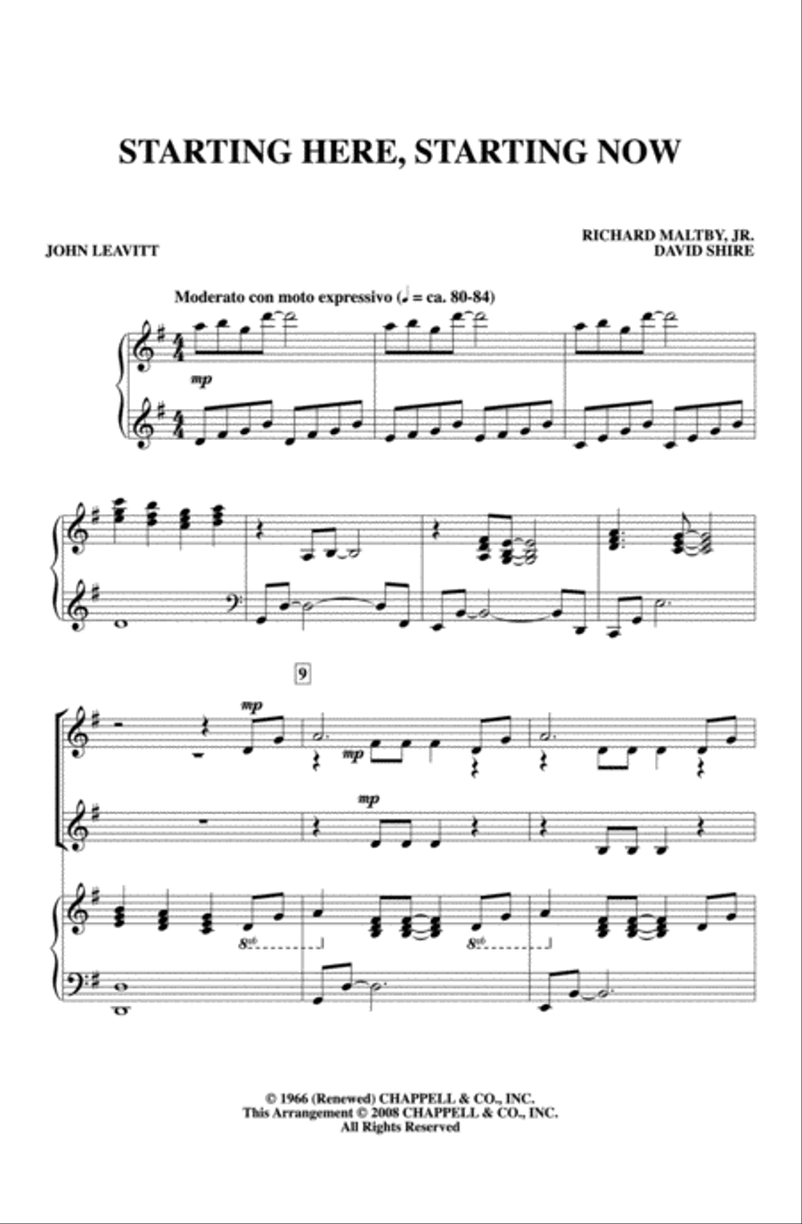 Starting Here, Starting Now Women's Choir scores gallery preview page 2