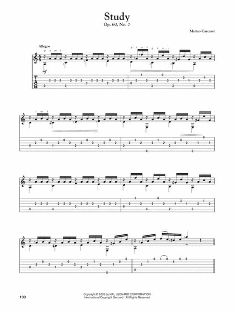 A Treasury of Classical Guitar Repertoire Acoustic Guitar scores gallery preview page 8