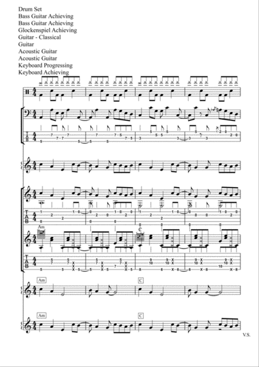 Senorita Small Ensemble scores gallery preview page 1