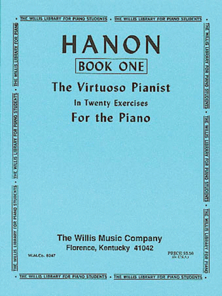Book cover for Hanon Virtuoso Pianist