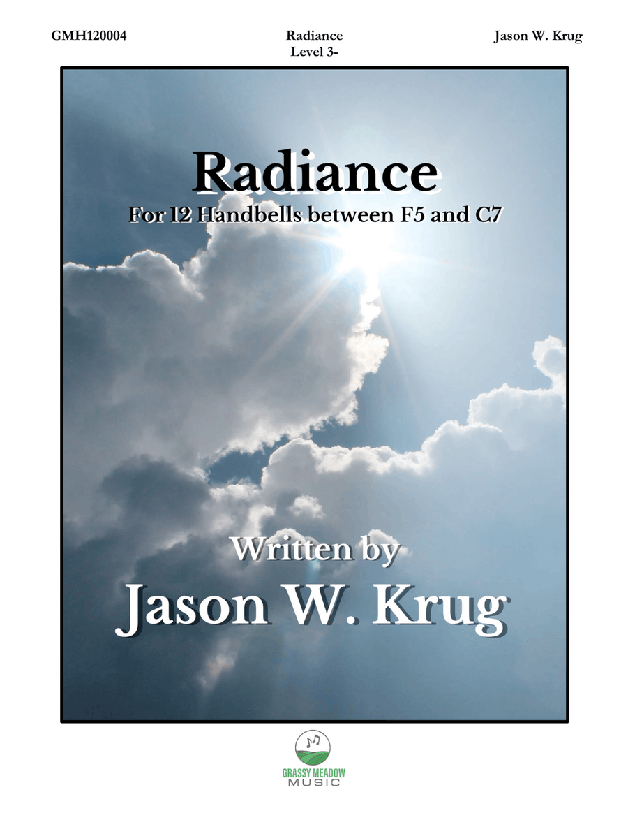 Radiance for 12 Handbells Handbell Choir scores gallery preview page 1