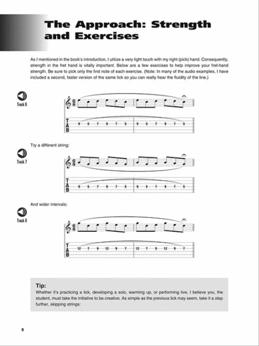 Liquid Legato Liquid Legato Guitar Tablature scores gallery preview page 5
