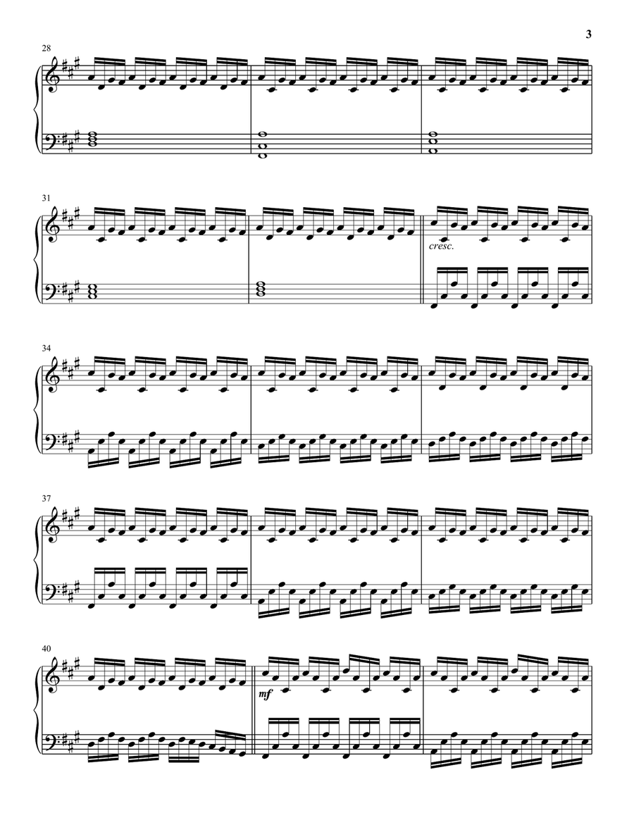 Experience Piano Solo scores gallery preview page 3