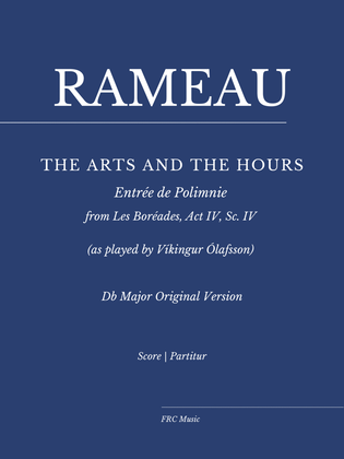 Rameau: Les Boréades: "The Arts and the Hours" (as played by Víkingur Ólafsson) Db MAJOR (ORIGINAL)
