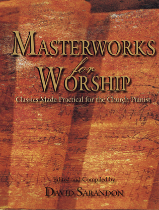 Book cover for Masterworks for Worship