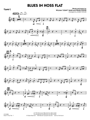 Book cover for Blues in Hoss Flat (Blues in Frankie's Flat) (arr. Mark Taylor) - Trumpet 2