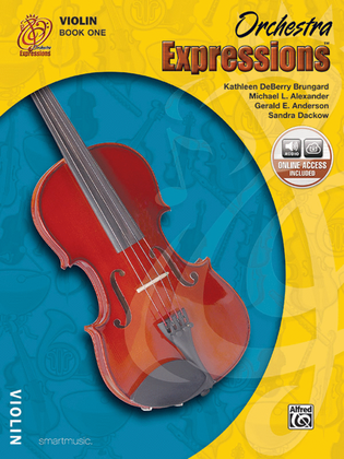 Book cover for Orchestra Expressions, Book One Student Edition