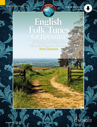 Book cover for English Folk Tunes for Recorder