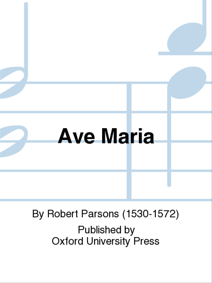 Ave Maria 4-Part scores gallery preview page 1