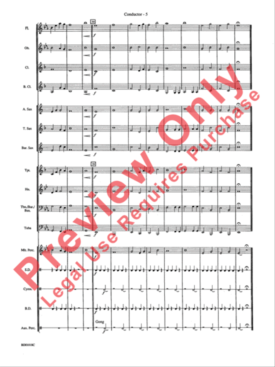 The Great Gate of Kiev The Great Gate of Kiev Concert Band scores gallery preview page 8