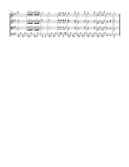 Rondo Alla Turka: String Quartet image number null