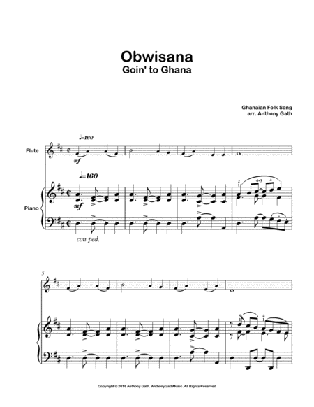 Obwisana - Flute and Piano image number null