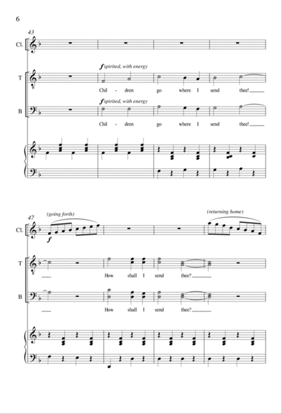 Born in Bethlehem Born in Bethlehem TTBB scores gallery preview page 6