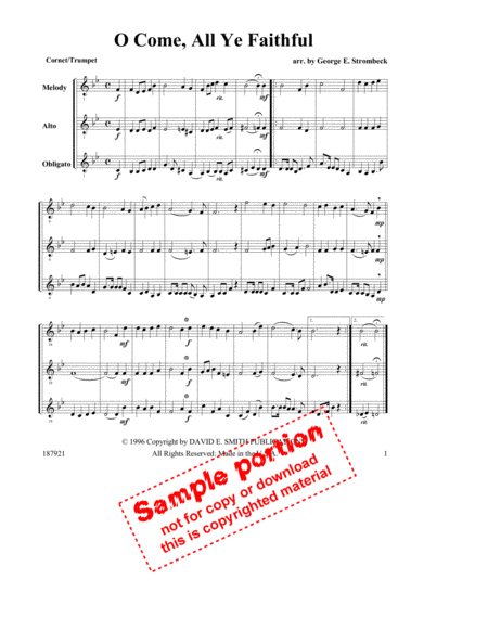 Hymns For Multiple Instruments- Vol. II, Bk7- Cornets