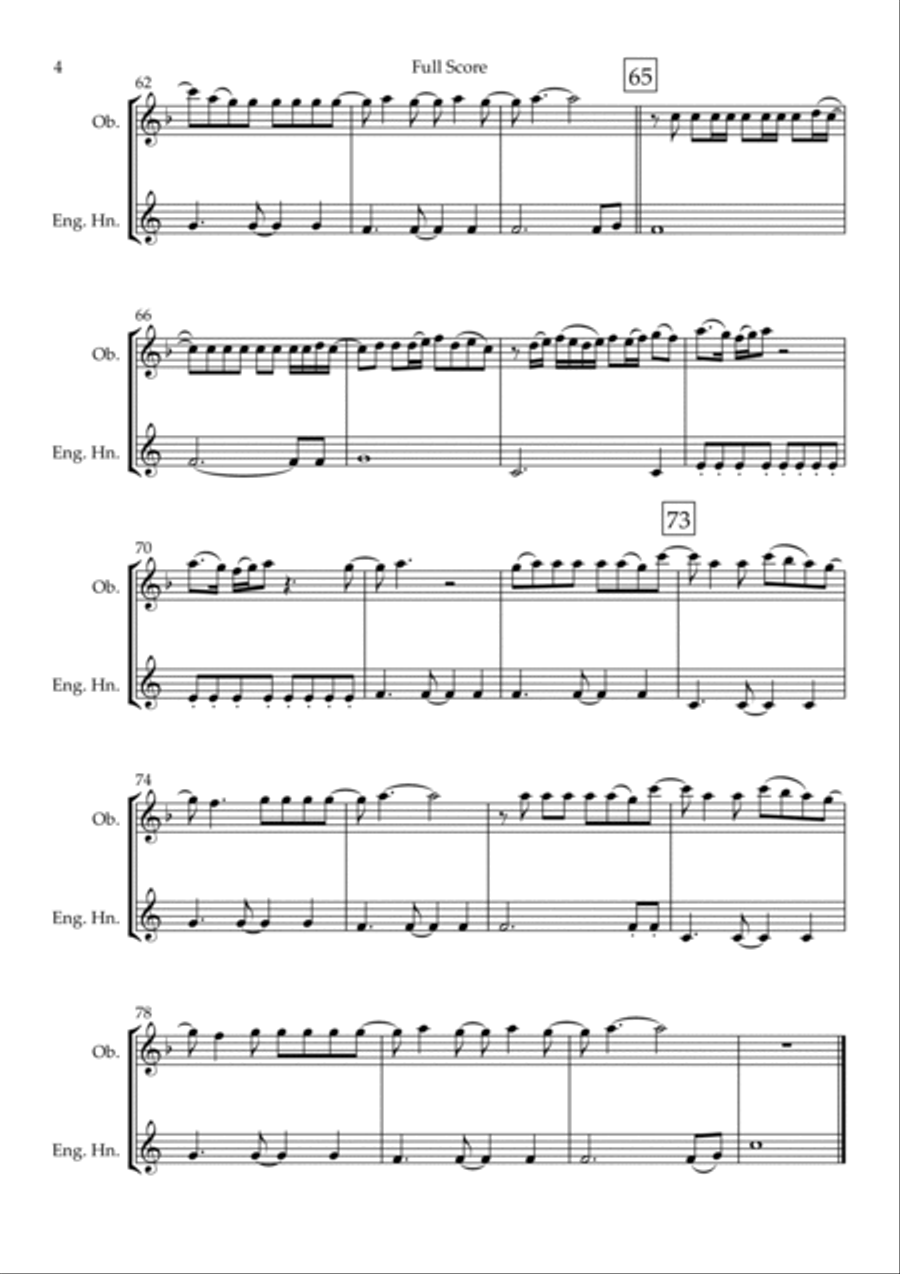 Empire State Of Mind Woodwind Duet scores gallery preview page 4