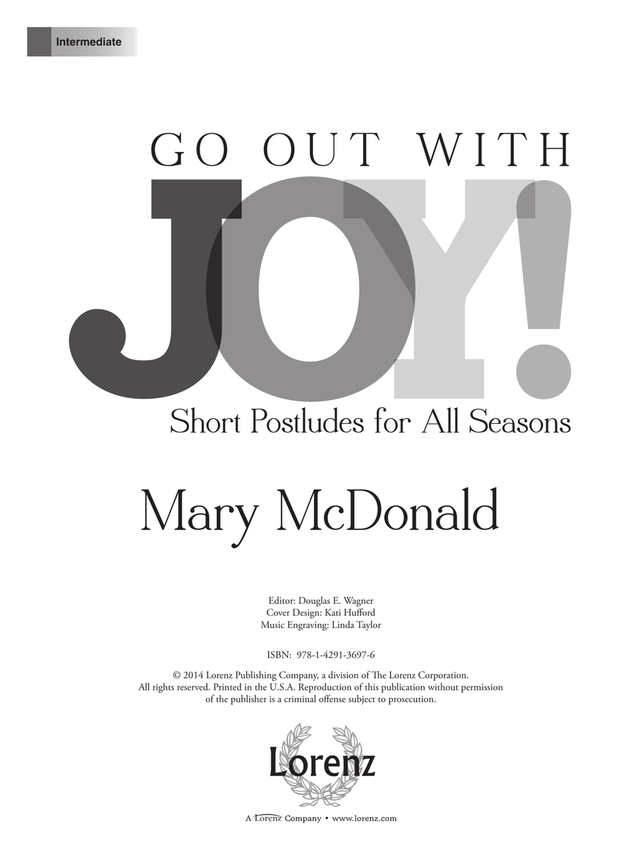 Go Out with Joy! (Digital Download)