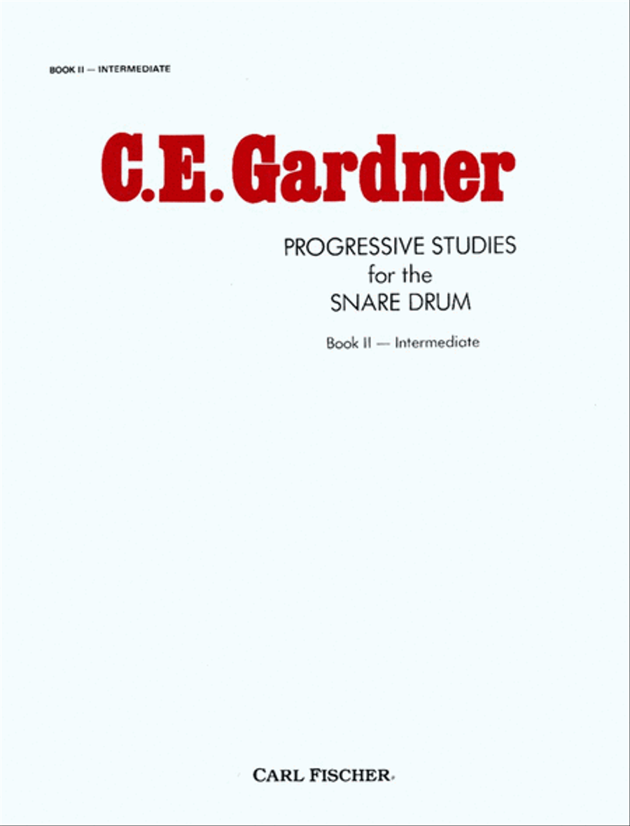 Progressive Studies For the Snare Drum Percussion scores gallery preview page 1
