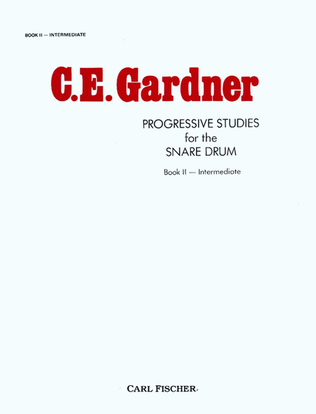 Book cover for Progressive Studies For the Snare Drum