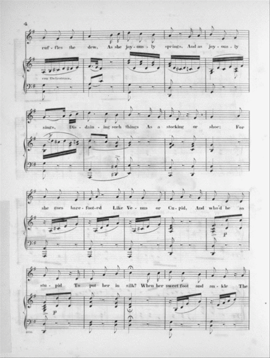 Mary of Tipperary. The Irish Milkmaid's Song Voice scores gallery preview page 3