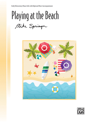 Book cover for Playing at the Beach