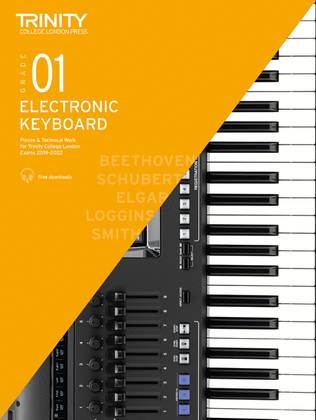 Electronic Keyboard Exam Pieces & Technical Work 2019-2022: Grade 1