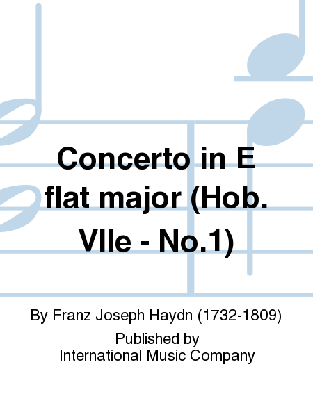 Concerto in E~ major (Hob. VIIe: No.1) (edited and cadenzas by ROGER VOISIN)