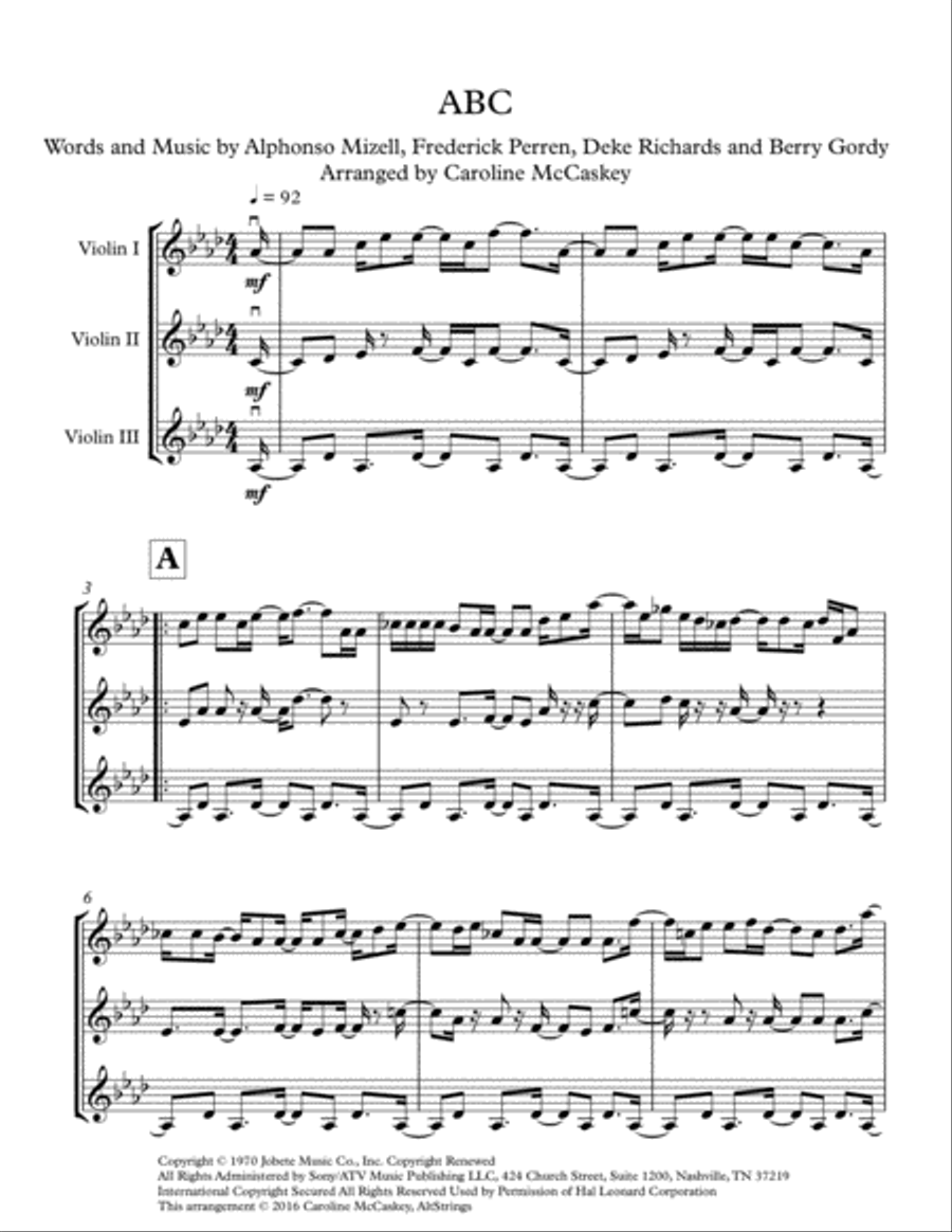 ABC ABC String Trio scores gallery preview page 2
