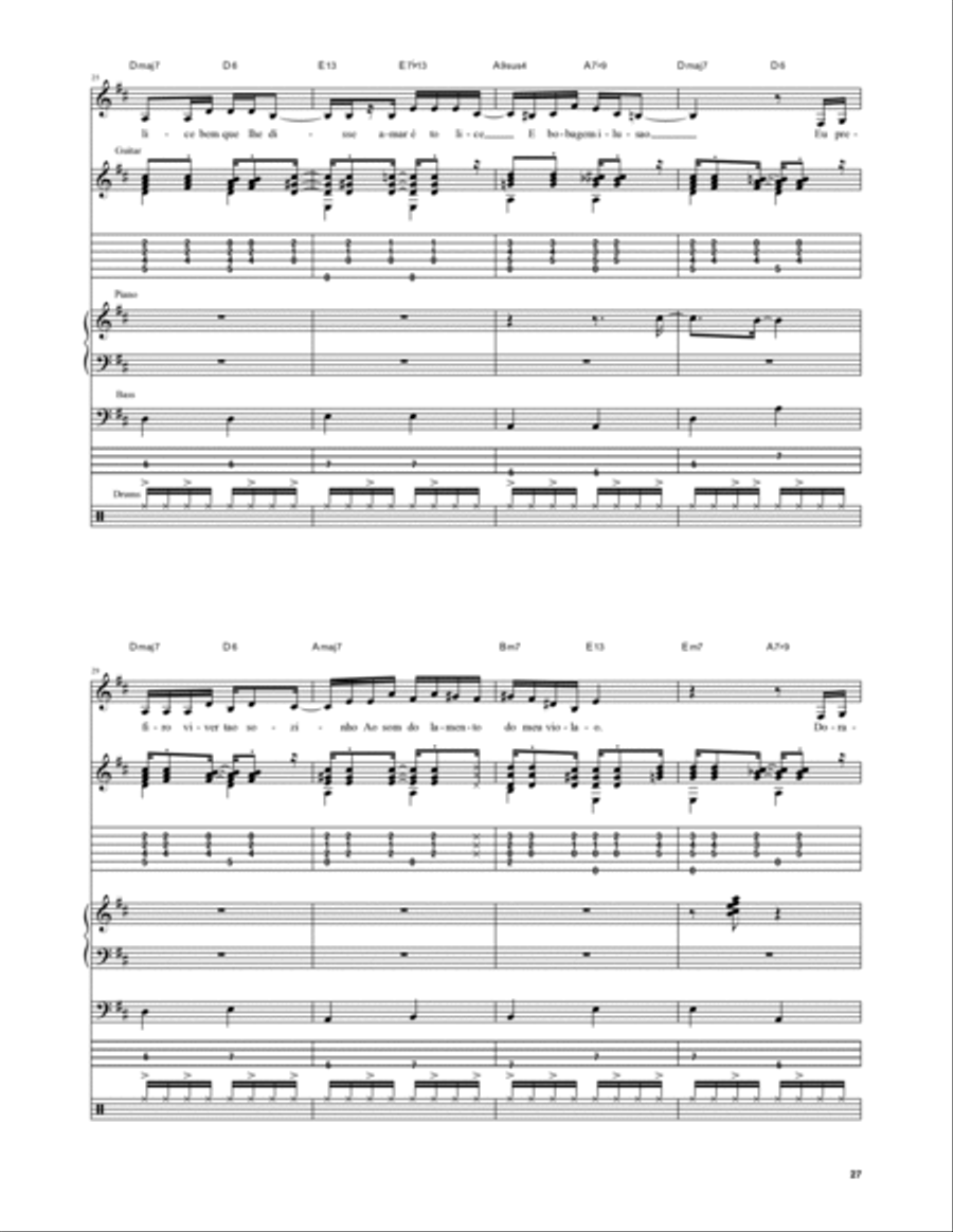 Doralice Saxophone scores gallery preview page 4