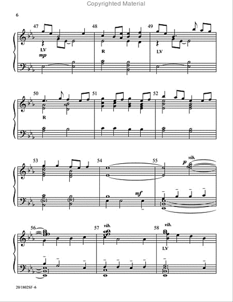 Go Tell It on the Mountain 5-Octaves scores gallery preview page 6