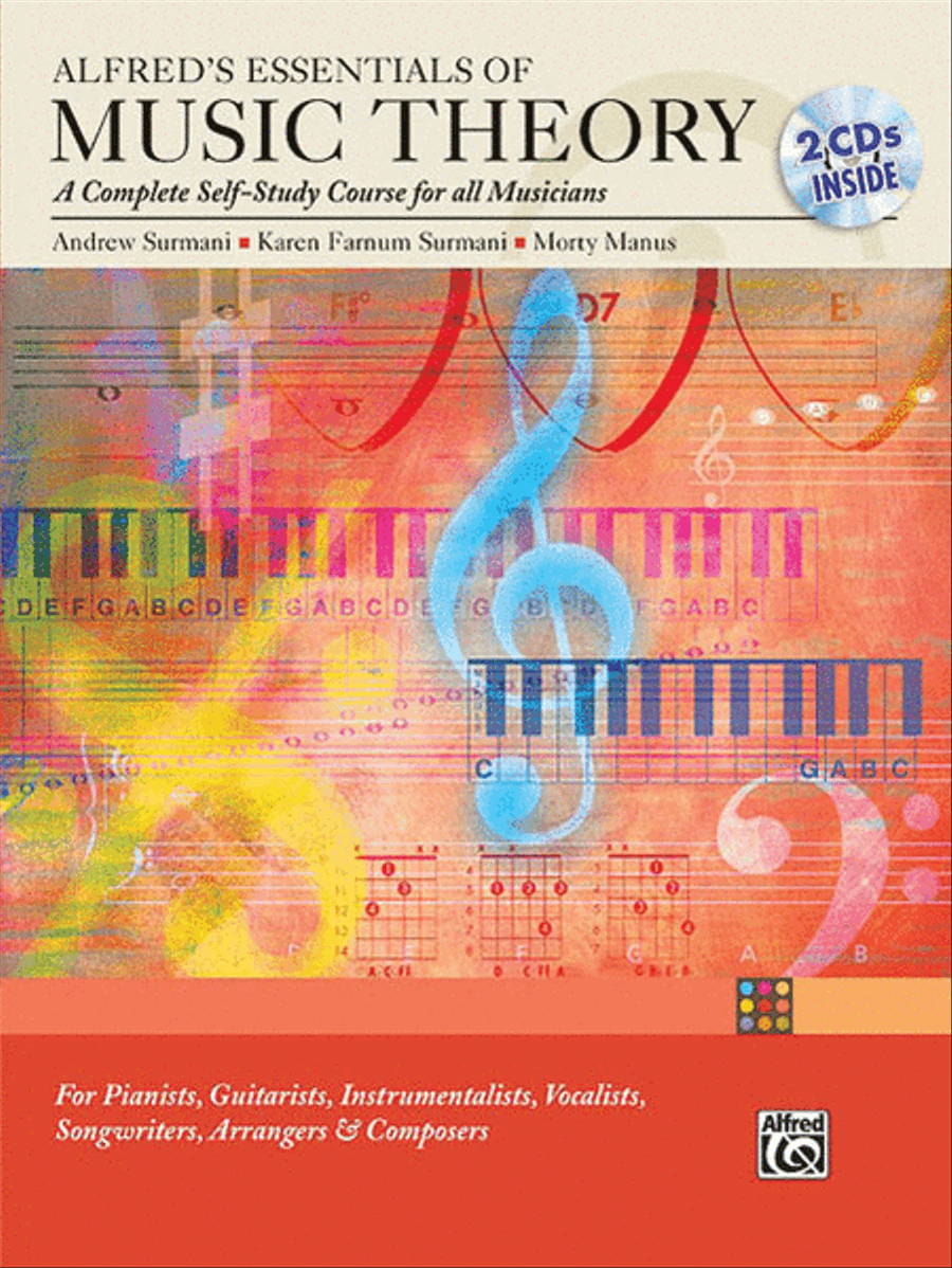 Alfred's Essentials of Music Theory CD scores gallery preview page 1