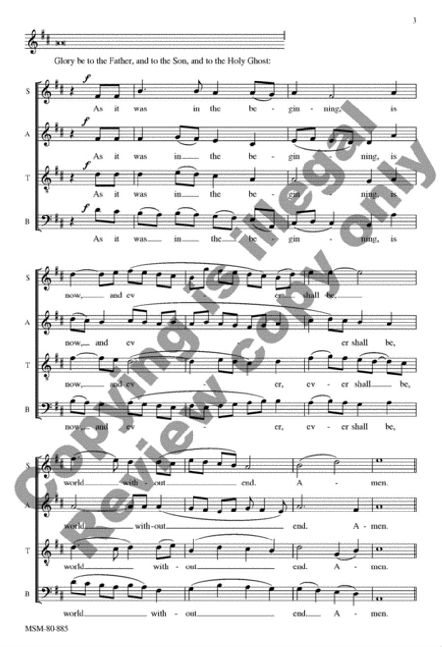 The Duke Responses The Duke Responses 4-Part scores gallery preview page 10