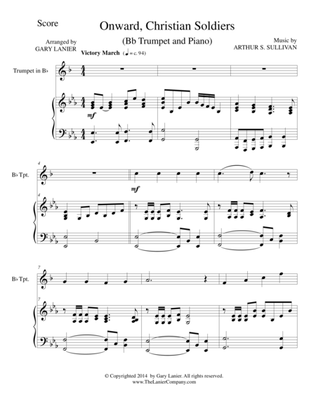 ONWARD, CHRISTIAN SOLDIERS (Bb Trumpet/Piano and Trumpet Part)