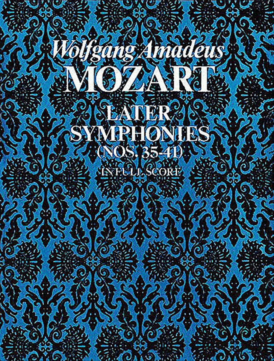 Later Symphonies (Nos. 35-41) in Full Score Full Orchestra scores gallery preview page 1
