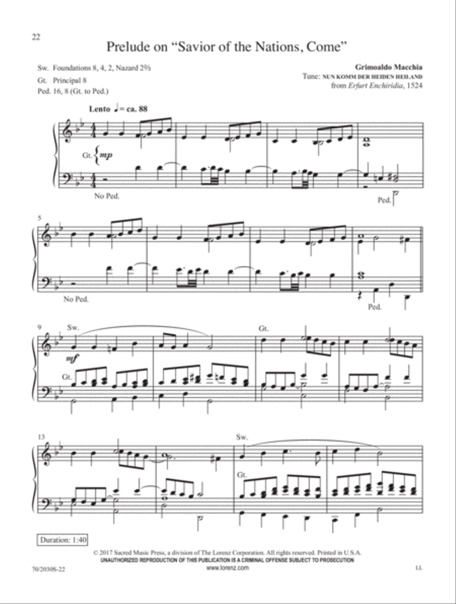 People, Look East! Organ Solo scores gallery preview page 10