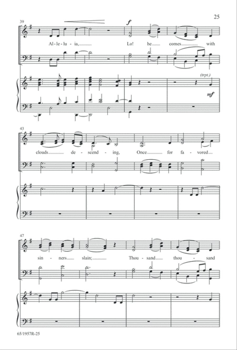 Festival of Lessons and Carols 4-Part scores gallery preview page 26