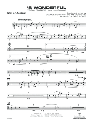 'S Wonderful: E-flat Alto Saxophone
