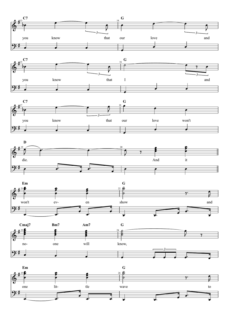 Everyday Piano Solo scores gallery preview page 3