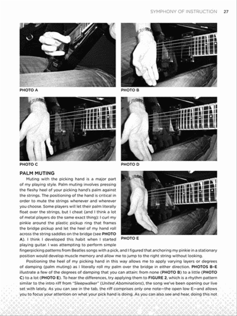Guitar World Presents Metal Guitar Lessons Electric Guitar scores gallery preview page 5