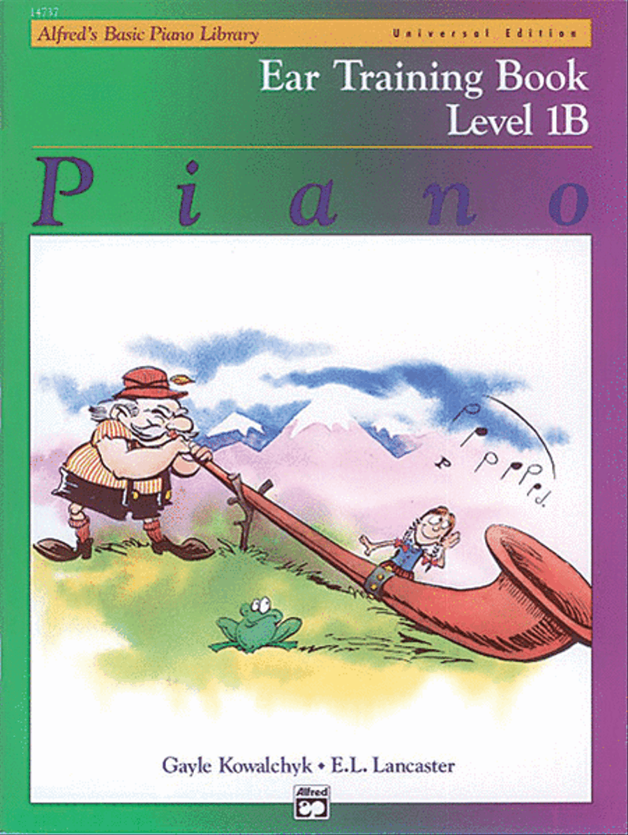 Alfred's Basic Piano Library: Universal Edition Ear Training Book 1B Piano Method scores gallery preview page 1