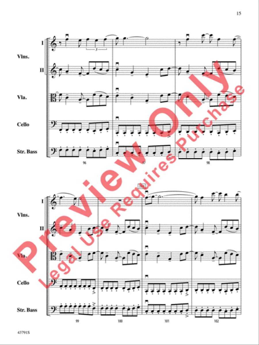 Starlight Starlight String Orchestra scores gallery preview page 16