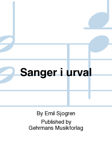 Sanger i urval