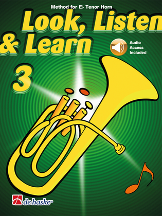 Look, Listen & Learn 3 Eb Tenor Horn