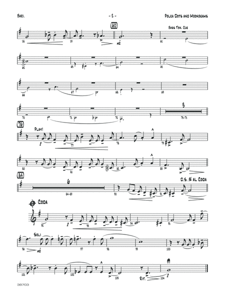 Polkadots and Moonbeams: E-flat Baritone Saxophone