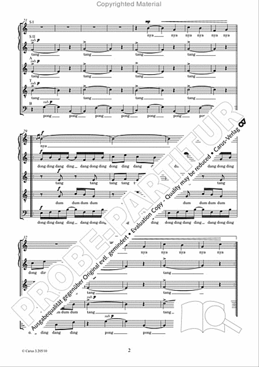 Meplalian SSATB scores gallery preview page 3